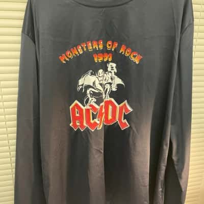 Non Official AC/DC - Monsters of Rock - Long sleeve shirt (4xl)