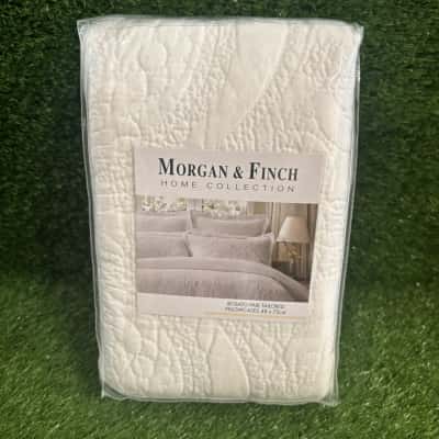Morgan & Finch Rosato Pair Tailored Pillowcases (New)