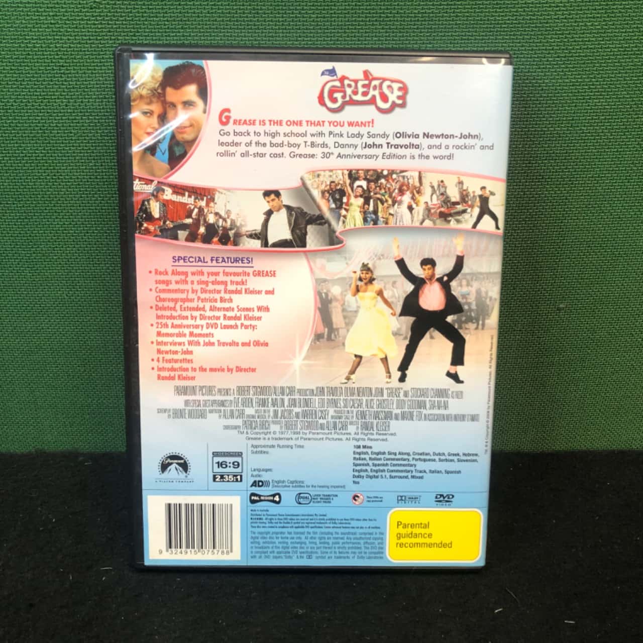 DVD Grease Lightning 30th Anniversary Edition