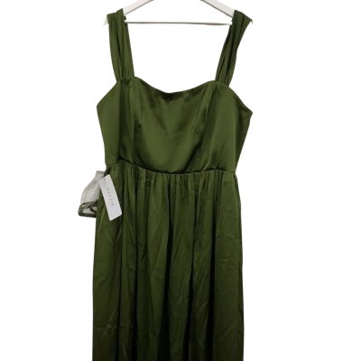  Womens Azazie Size 24 Formal Dress Olive 