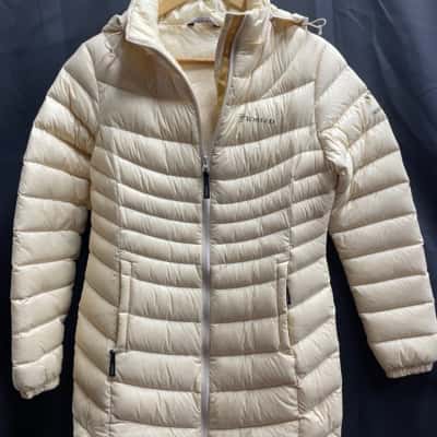Toread Womens Size M Cream Puffer Jacket