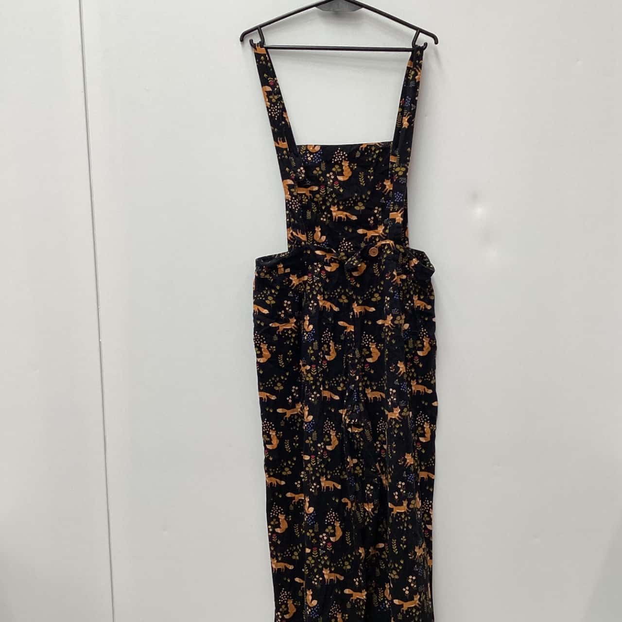 open lace back dress Woodland Fox Dress with Headpiece Size 3-4