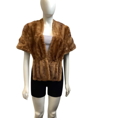 `Vintage’ T.C. Hunter Furrier Womens  To Fit Upto Size 10-12 Stole Brown