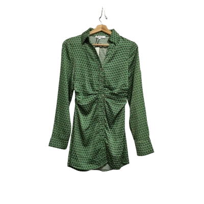 Dazie Women’s Size 6 Green Scale Mini Dress