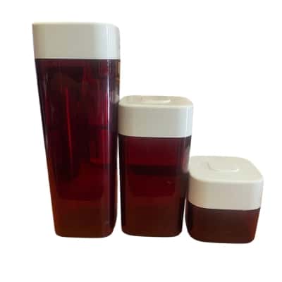 Vintage Tupperware Tease me canisters x 3 