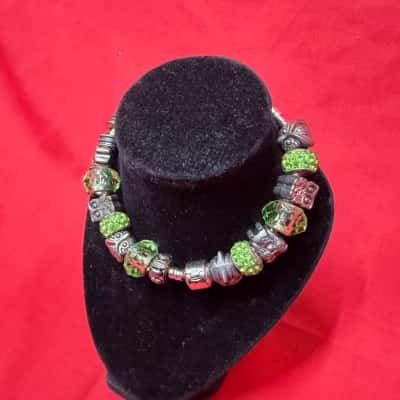 Silver-Tone Owl Charm Bracelet