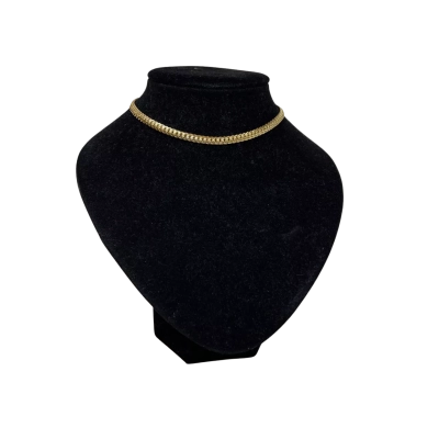 Womens Vintage West Germany 34 - 42cm Choker Necklace/Necklace Gold Tone