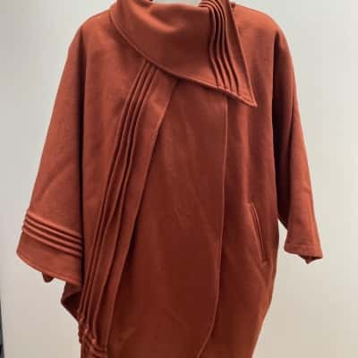  Womens  Size One Size Brown Coat