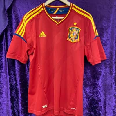 Adidas Mens  Size M Gold / Red 