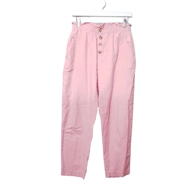 Madison The Label Womens  Size M Pink High Waisted Pants 