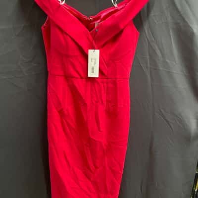 Sheike Womens  Size 10 Amore Dress - Raspberry