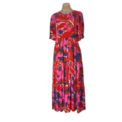 Mister Zimi Womens Size 6 Red Floral Dress
