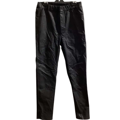 Slate The Label Womens ''Sawyer'' Wet-look Pants, Size L