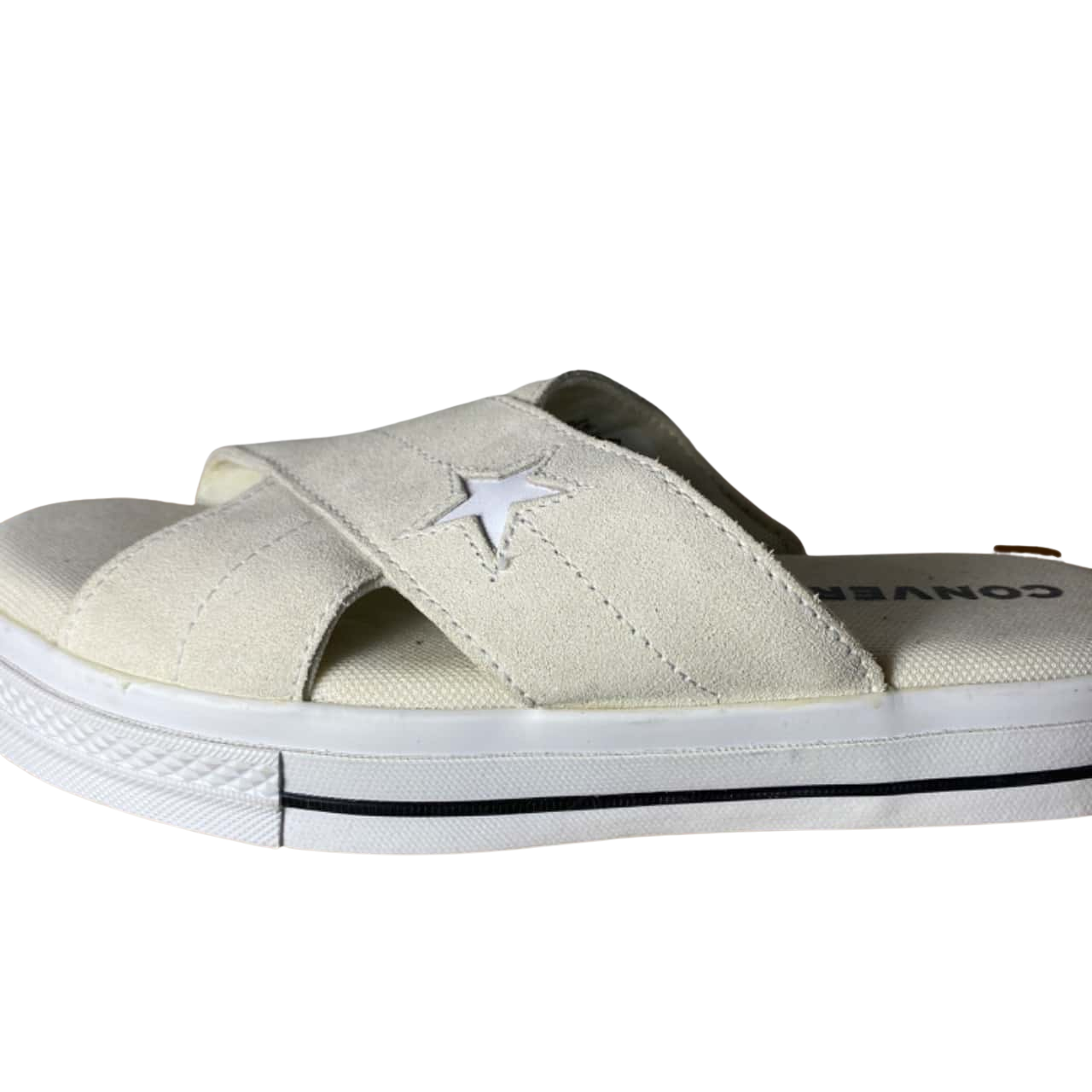 Converse Womens Sandals Size 5.5 / 8 Beige / White (s)