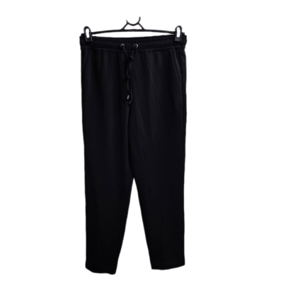 Emporio Armani Men's Black Drawstring Trousers Size 3