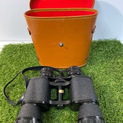 Super Optic Binoculars in case