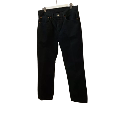 Levi Strauss & Co. Mens  Size 34 Straight Leg Jeans Black  