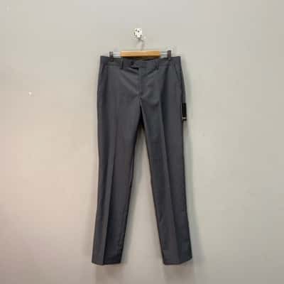 Connor Mens  Size 33 Dress Pants Mid Grey 