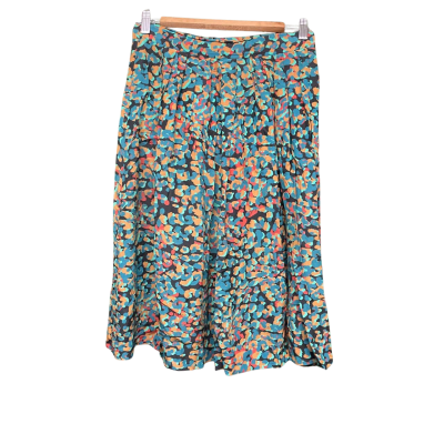 Gorman Womens  Size 10 Midi Skirt Pattern Silk