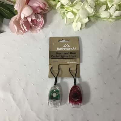 Kathmandu Front and Rear Cycle Lights 2 Pack (new)