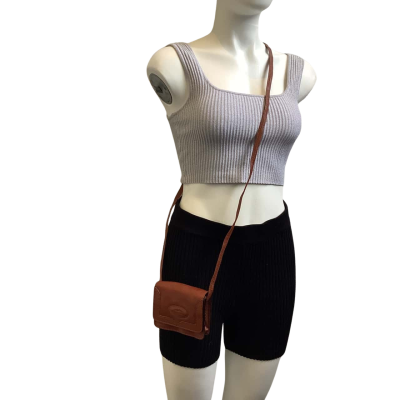 `Vintage’ Coach Womens Genuine Leather Cross Body Bag Brown 