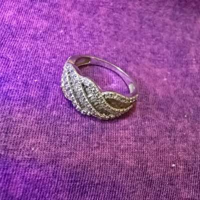  Womens Ring Silver 925 - QZ