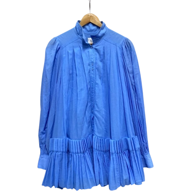 AJE Womens  Size 6 Midi Dress Blue 
