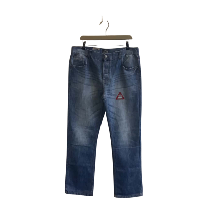 Brand New S & J Furio Mens  Size 36 Straight Leg Jeans Blue 