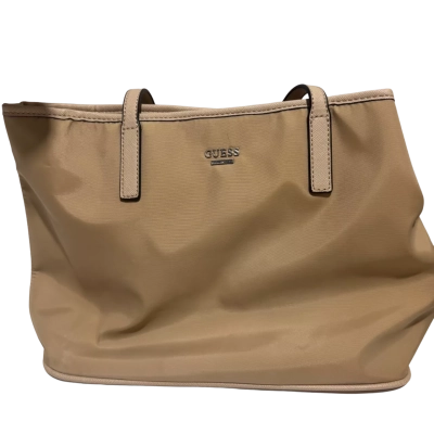 Guess Womens Beige Shoulder Handbag