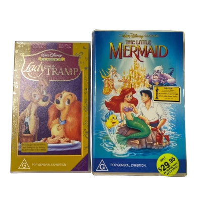 Disney VHS set 
