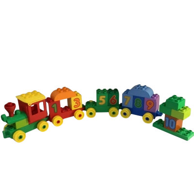 Lego Duplo Number Train Incomplete as is