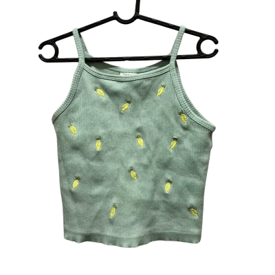 Zara Kids  Size Youth size 9-10 Tops & T-shirts Olive / Yellow 