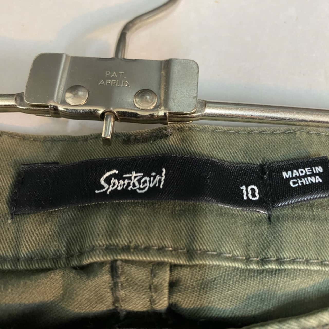 Sportsgirl Womens Size 10 Cargo Khaki Pants