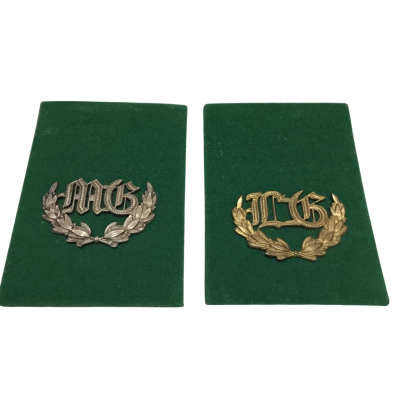 Two Vintage Australian Army Machine Gunner Badges
