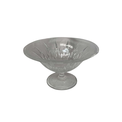 V.W. Duchesse Footed Bowl 7” Full Lead Crystal