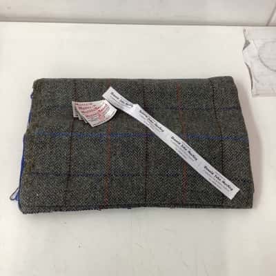 Harris Tweed 2Metres  Checked / Multicoloured pure new wool fabric 