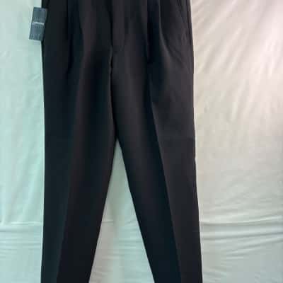 Bracks Mens Size 36 Dress Pants Black  
