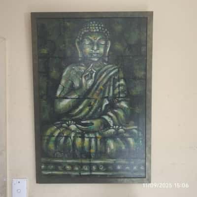 Artwork Painting Framed XL Buddah 