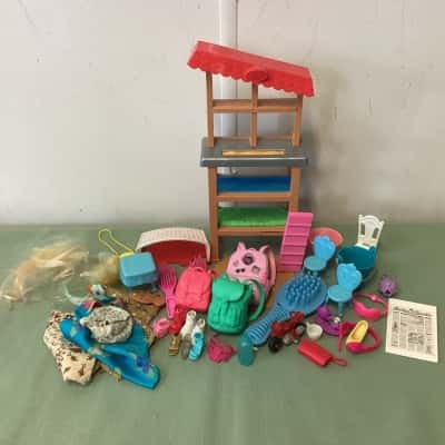Huge Mixed Lot Barbie Accessories Mini Figurines Woolworths Collectibles & Toys