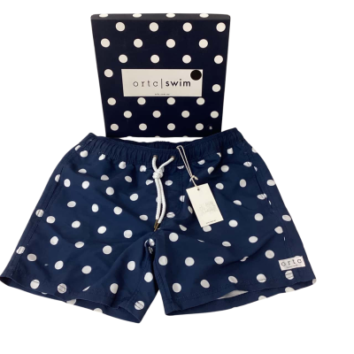 NEW - ORTC  Mens Swim Shorts Blue / White  size S