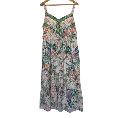 BNWT Liz Jordan Size 18  Floral / White 