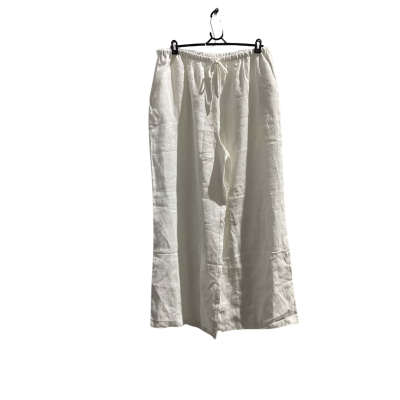 BNWT AERE Womens  Size 18 Casual Pants White