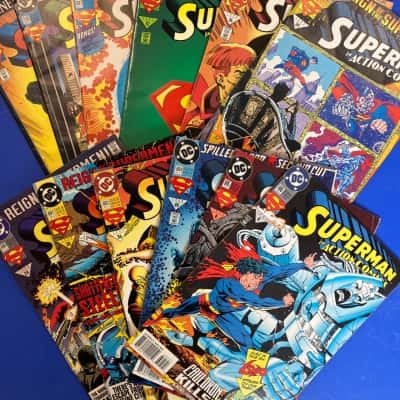 Superman / Supergirl In Action Comics Set of 13