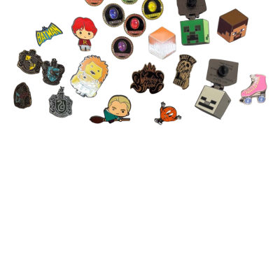 Disney/Harry Potter/Minecraft Pin collection  