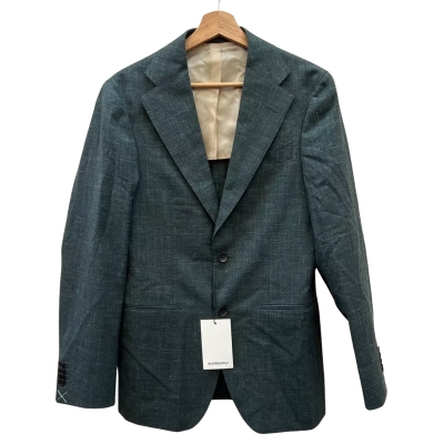 BNWT Suit Supply Mens Size 36 Green Suit Jacket