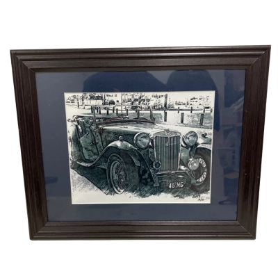 46 MG framed LE photograph 
