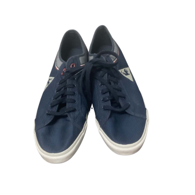 Mens Le Coq Sportif Size 10.5 (US) Lace Up Shoes Navy Blue / Red / White 