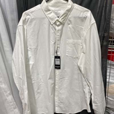 Connor Mens  Size XXL Business Shirt White 