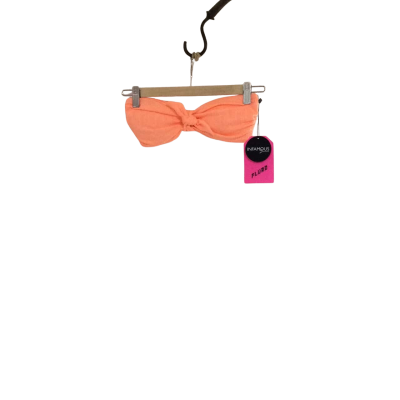 Infamous Swim Women's Size S Bikini Top Orange 