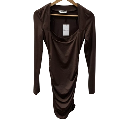 Showpo Womens  Size 10 Mini Dress Brown